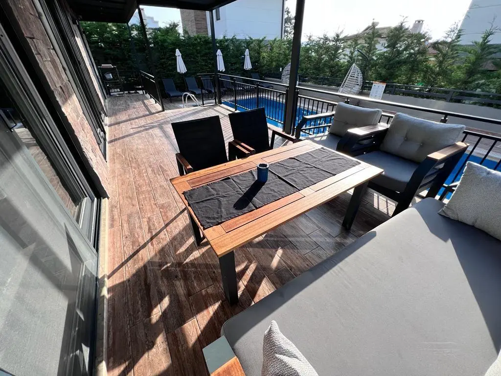 Spacious terrace